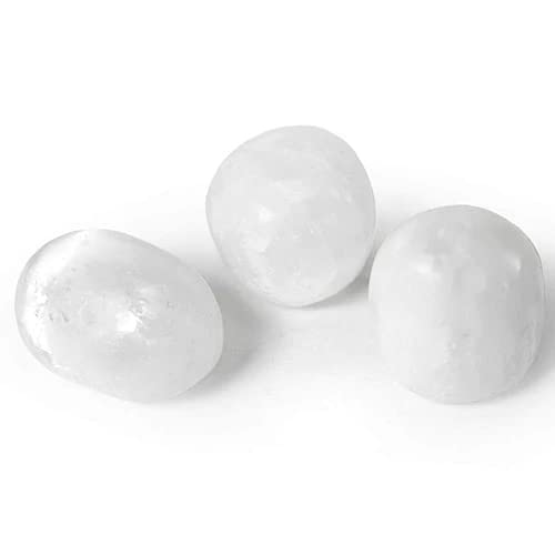 Divine Power Crystal Tumble Original GemStone For Manifestation, Healing and Meditation Selenite